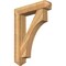 Ekena Millwork Westlake Arts and Crafts Rough Sawn Bracket w/ Offset Brace, Western Red Cedar, 8"W x 36"D x 48"H BKT0806X36X48WTL03RWR - alternate 1